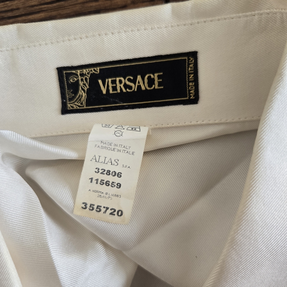 Versace Cream Shirt